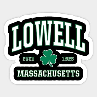 Irish Lowell St Patricks Day Mass Usa Sticker